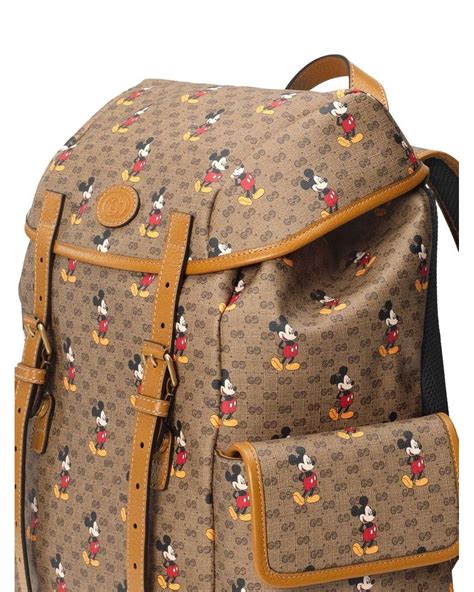 mickey mouse bag gucci|gucci mickey mouse backpack.